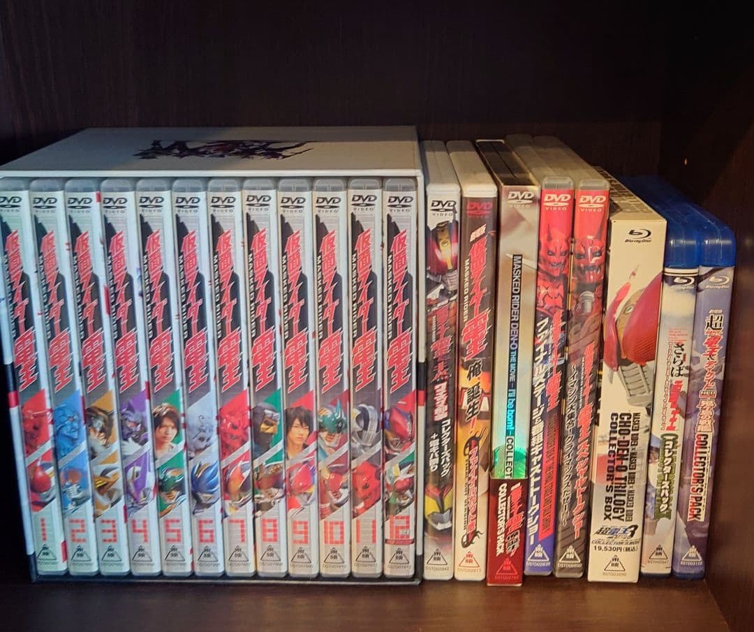 仮面ライダー 電王 DVD-BOX 1-12巻＋DVD5巻+Blu-ray3巻