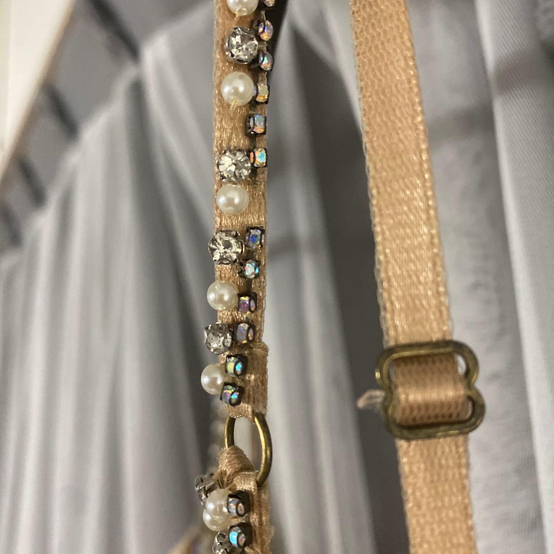 エンジェルR ナイトドレス Mサイズ シャンパンゴールド/タグ付き