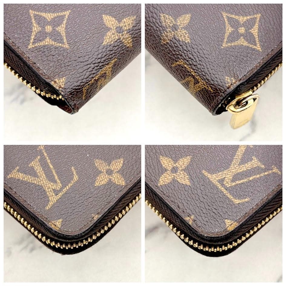【極美品・新型】ヴィトン　モノグラム　ジッピーウォレット
