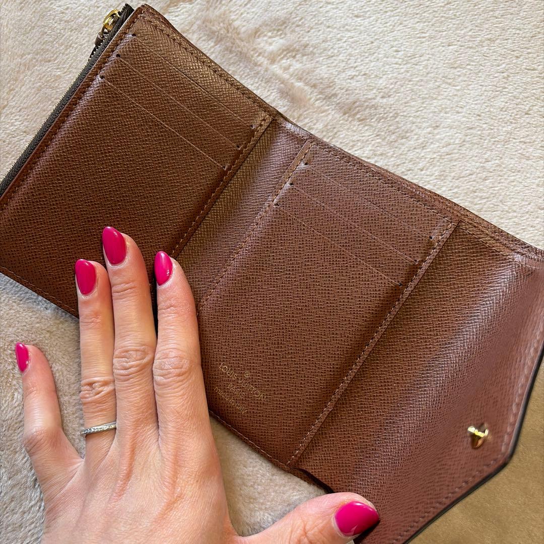 タイムセール！！　ルイヴィトン　ポルトフォイユ　ヴィクトリーヌ　財布