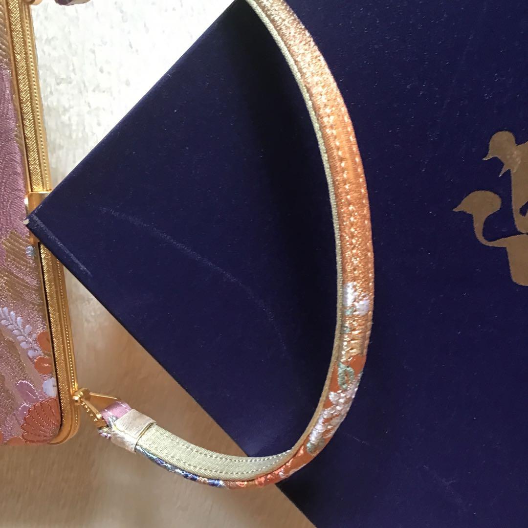 花柄刺繍 和装用バッグと草履セット　成人式　結婚式　卒業式