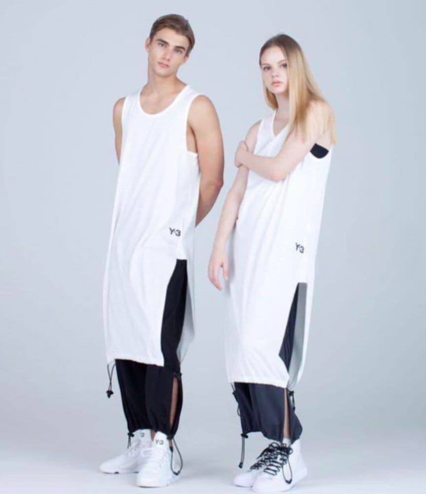 Y-3 U DRAWSTRING LONG TANK　adidas タンクトップ