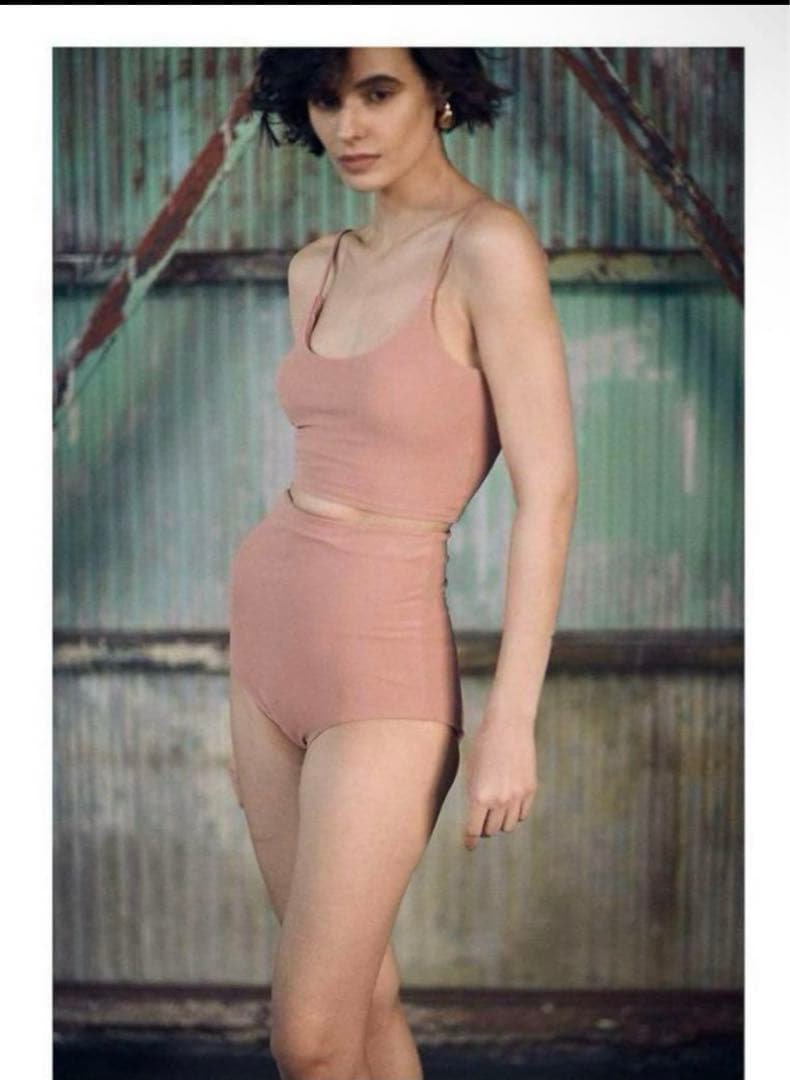 専用です　ALEXIA STAM ピンクベージュ セパレート水着 Mサイズ