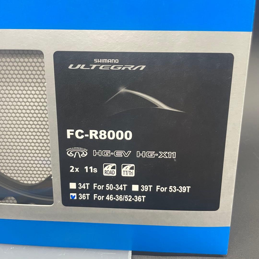 ◯未使用 シマノ チェーンリング FC-R8000 52T 36T セット