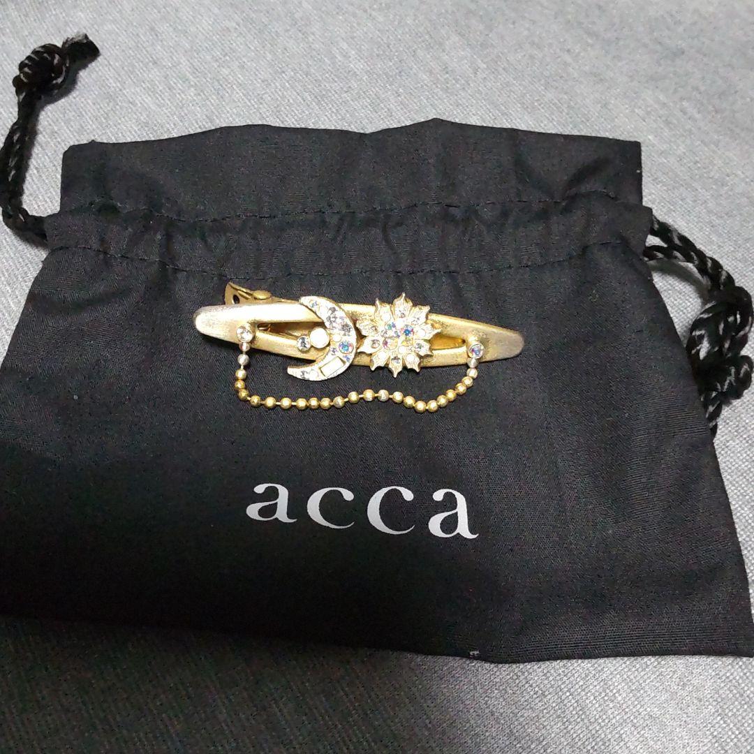 アッカ太陽と月 アーモンド クリップ ピン