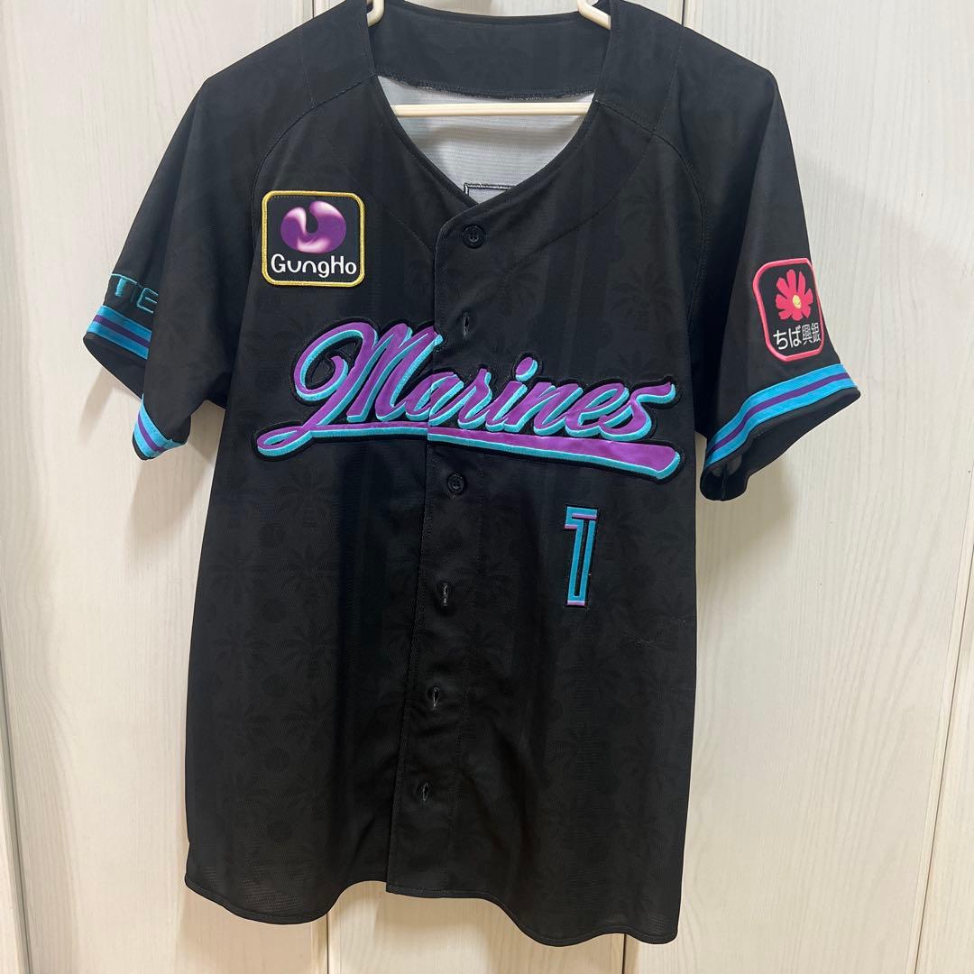 千葉ロッテマリーンズ 1 藤原恭大 レプリカユニフォームMサイズ BSW2025