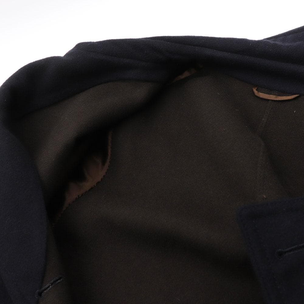 極上品　HERNO　ヘルノ　イタリア製　ダブルフェイス　ベルテッド　ウールコート