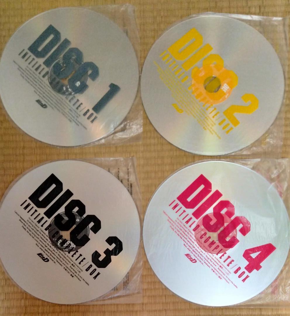 頭文字D INITIAL D COMPLETE BOX LD レーザーディスク