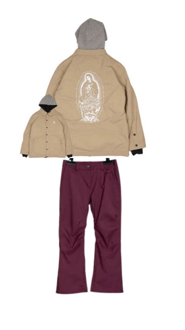 AA HARDWEAR スノーボードウェア 上下セット レディース M