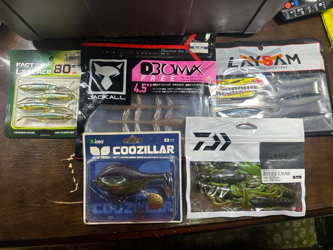 バス釣り引退セット 有名ワーム大量