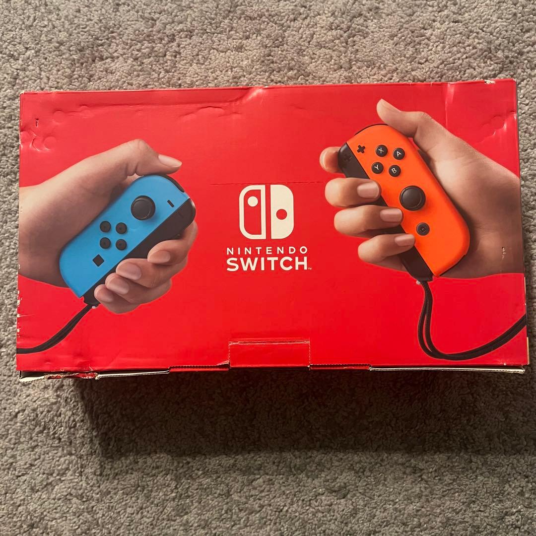 動作確認済みNintendo Switch ネオンブルー/レッド 本体