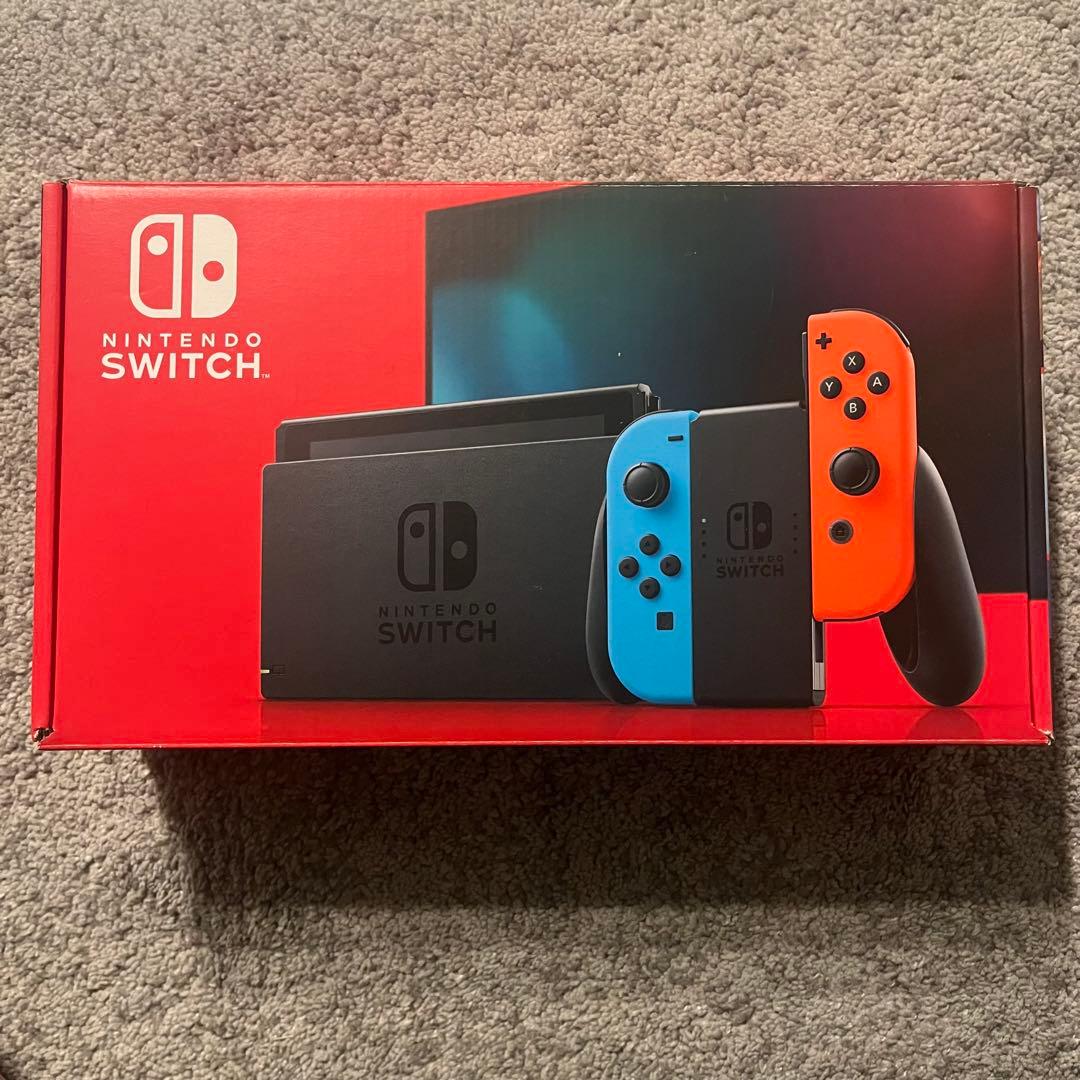 動作確認済みNintendo Switch ネオンブルー/レッド 本体