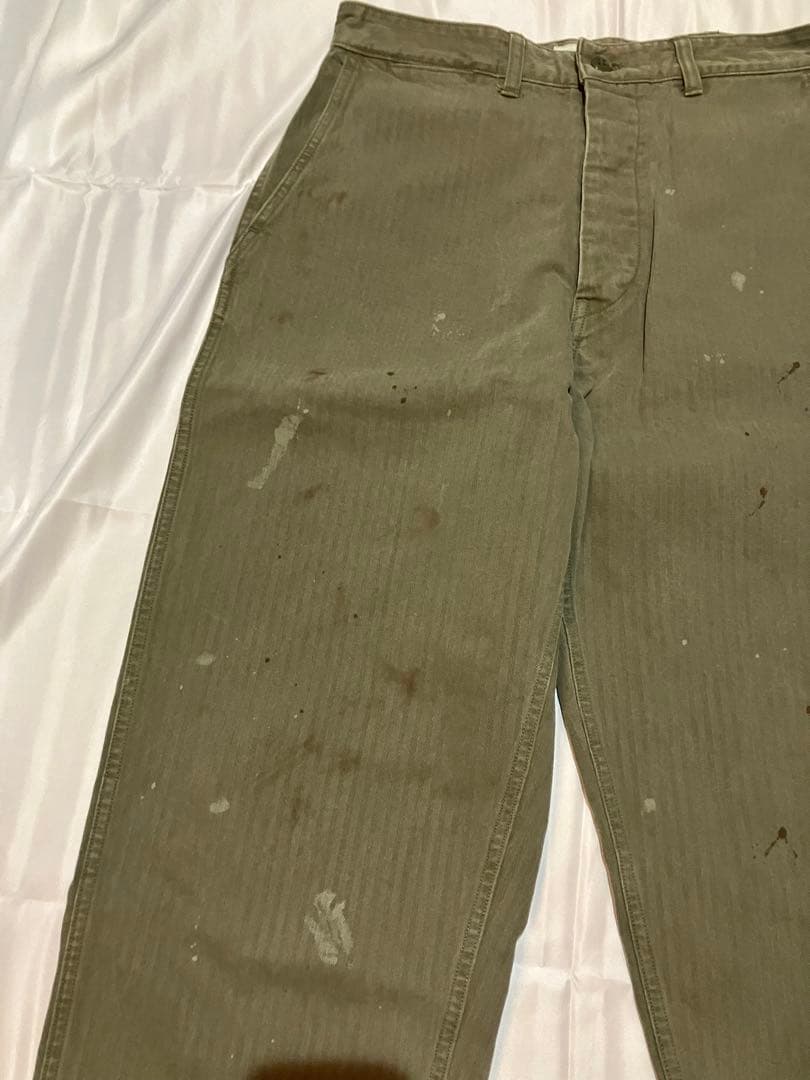 専用HERILL 24aw USMC HBT Pants olive サイズ1