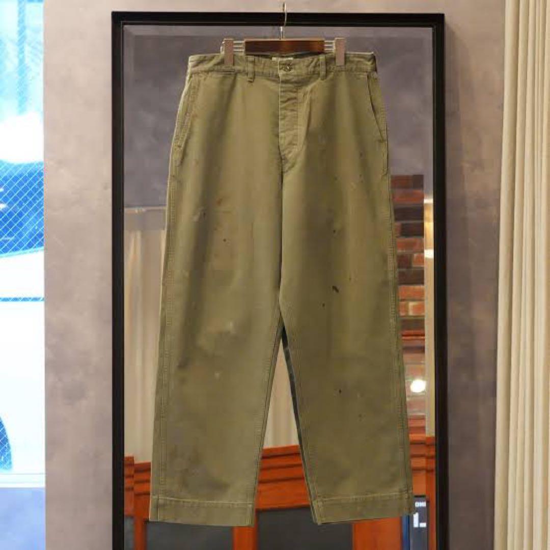 専用HERILL 24aw USMC HBT Pants olive サイズ1