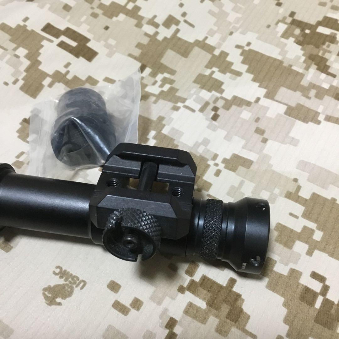 レア実物 surefire M600 旧ロゴ LED クリックスイッチオマケ付き