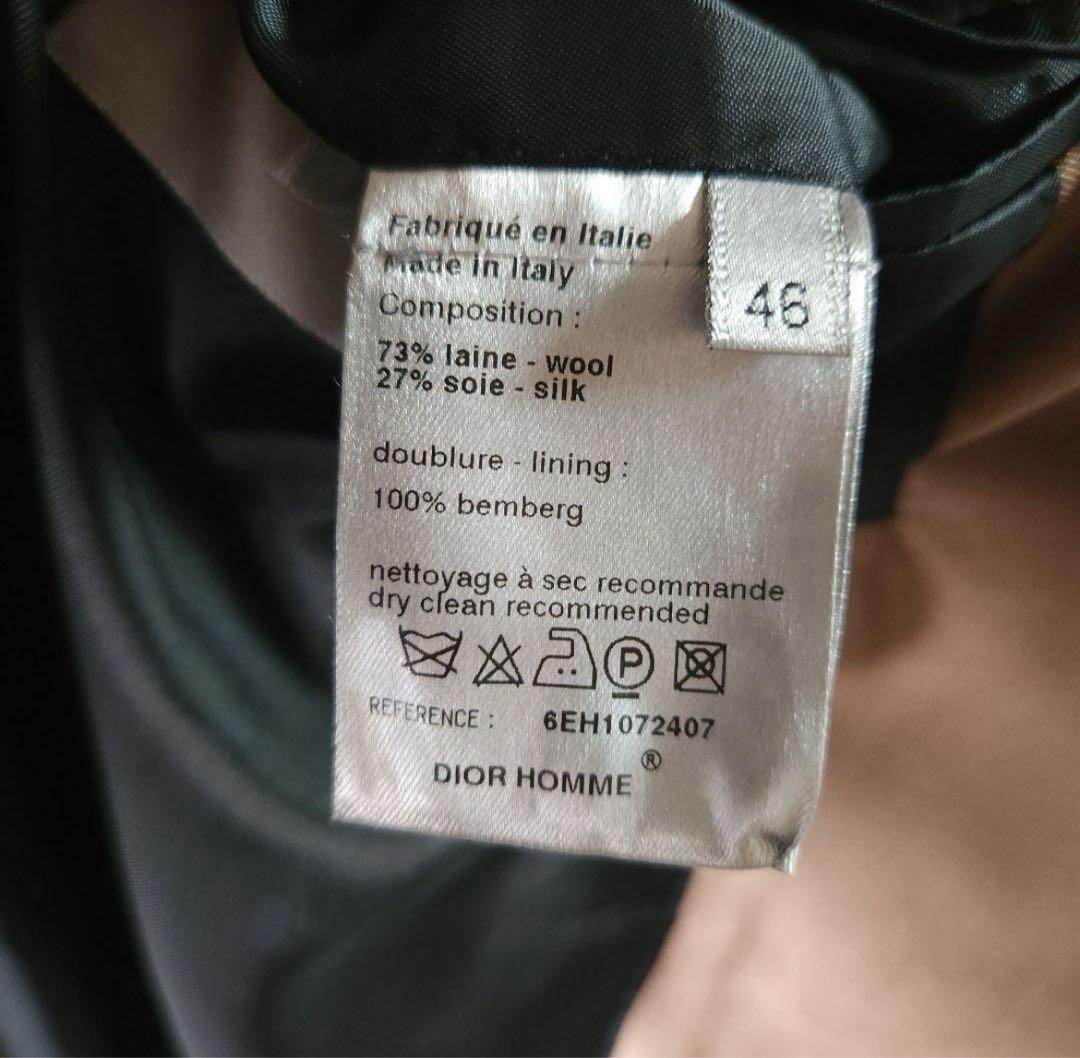 06SS Dior homme エディ期 ピークドラペルセットアップ ベージュ