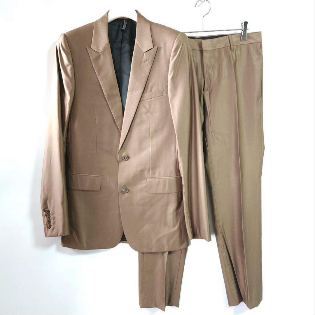 06SS Dior homme エディ期 ピークドラペルセットアップ ベージュ