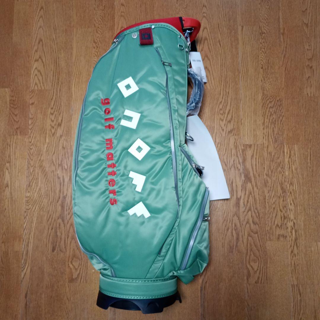 新品未使用　オノフ　ONOFF 2022年モデル ゴルフバッグ グリーン