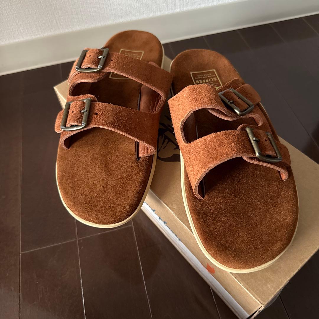 【新品UNITED ARROWS別注】 SLIPPER 本革スエード