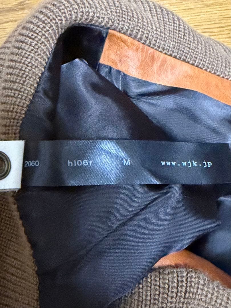 【美品】wjk TYPE A-1ジャケット shiny horse hl06