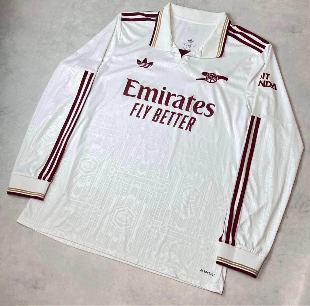 25-26 アーセナル 3rd 長袖ユニフォーム　adidas