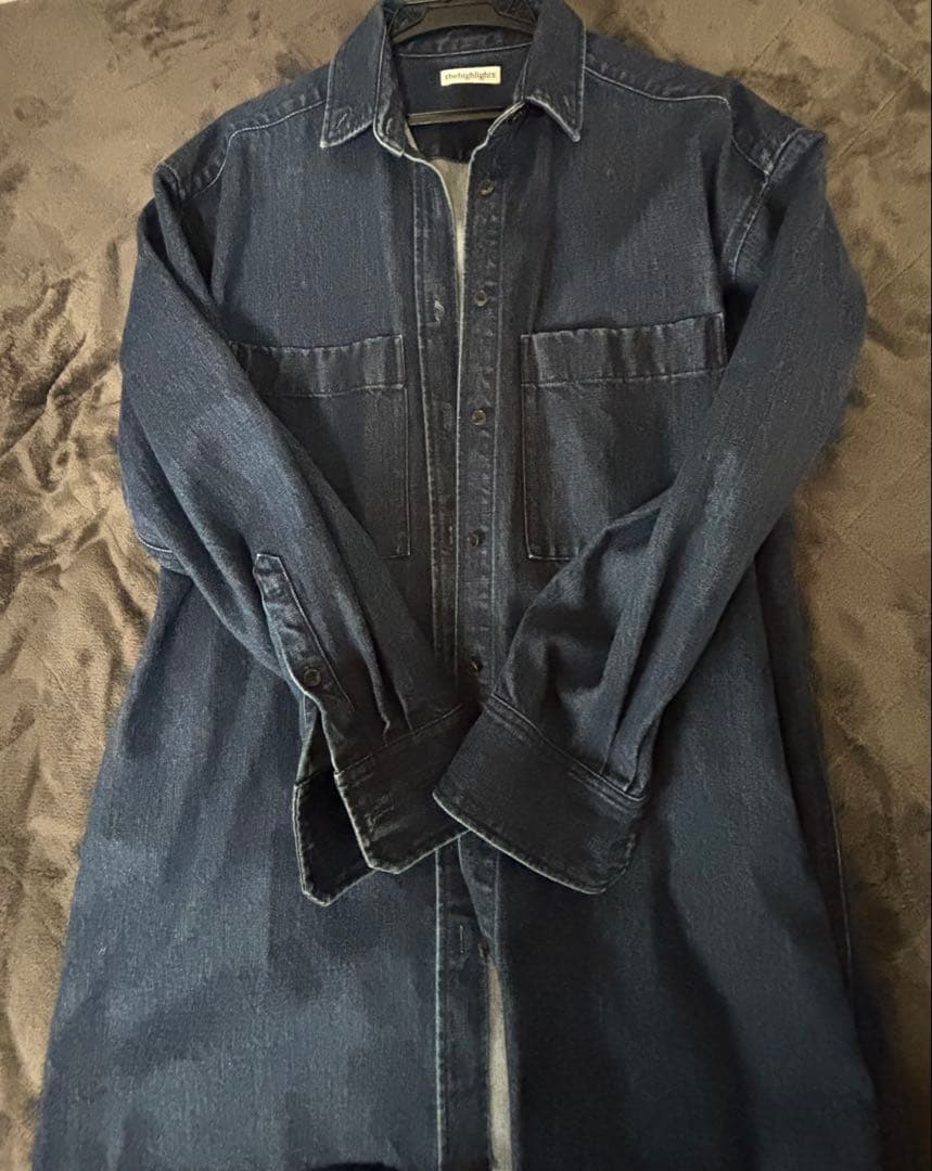 本日限定お値下げthehighlights デニムオーバーサイズシャツジャケット