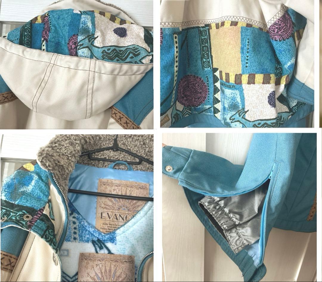 EVANOVA ミズノ　スキーウェア 希少　当時物　レトロ　ヴィンテージ　美品