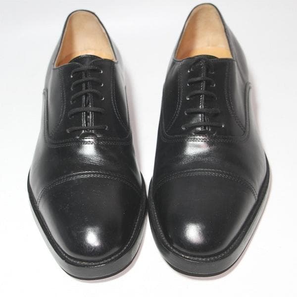 よ*し様 クリスチャンディオール 内羽根 ストレートチップ ブラック 5.5 未