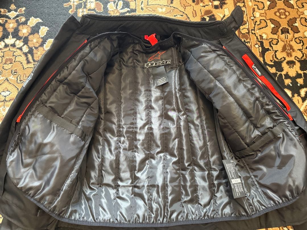 アルパインスターズ Alpinestars 秋冬用 ジャケット プロテクター付き