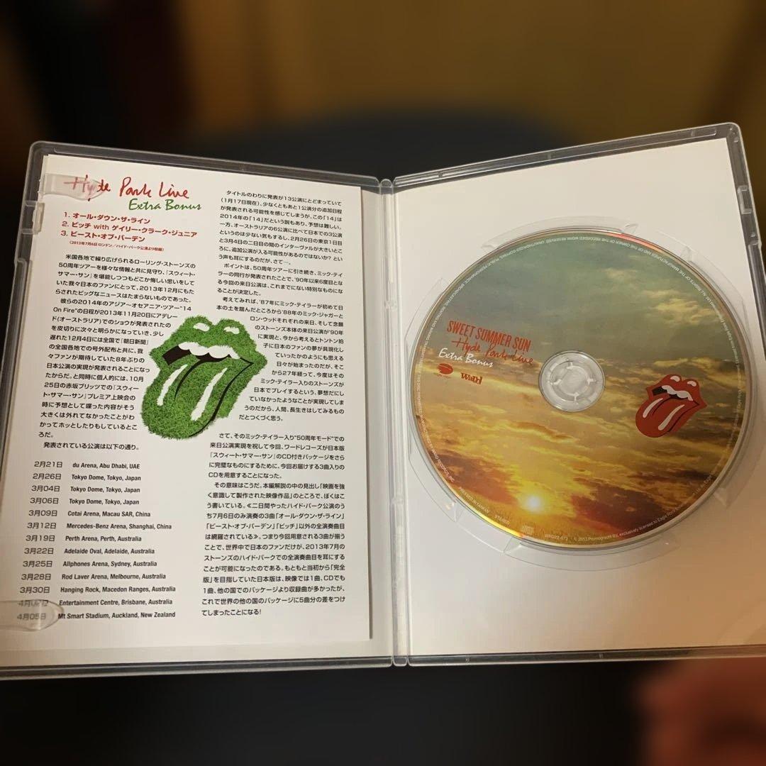 ミュージック Rolling Stones Sweet Summer Sun DVD CD