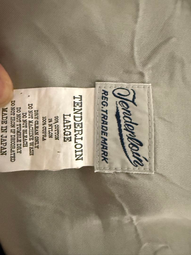 TENDERLOIN ネイビー ストライプ ベレー帽