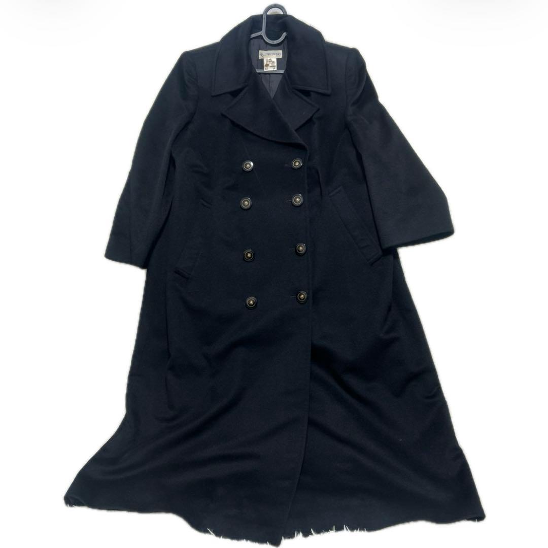 VALENTINO　チェスターダブルロングコート　カシミヤ100%