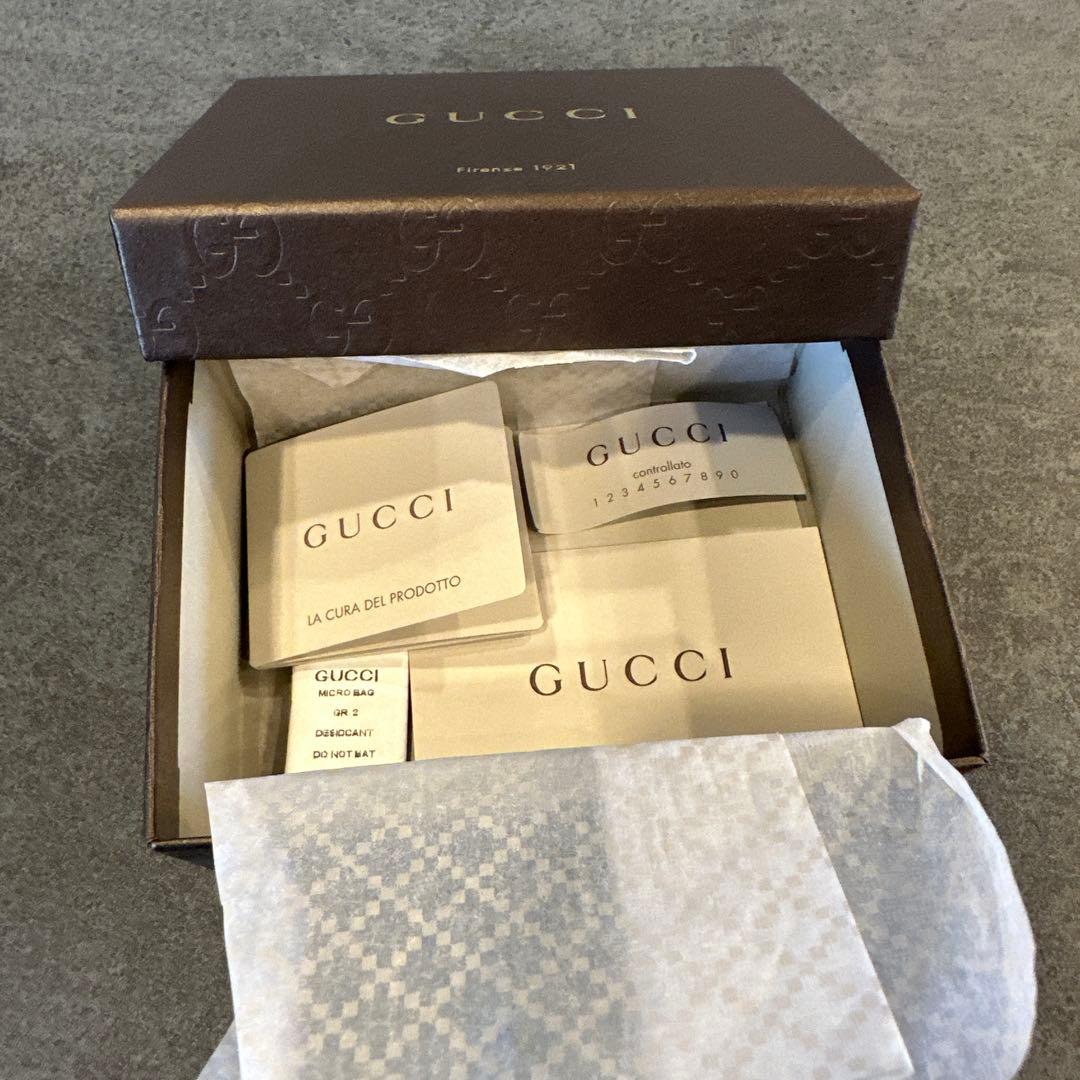 GUCCI GGキャンバス キーケース 箱付き