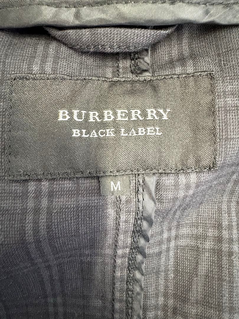 バーバリーブラックレーベル ジャケット パーカー ブルゾン チェック M