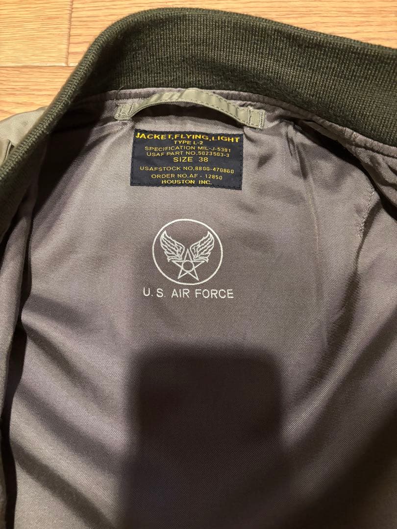 HOUSTON L-2 フライトジャケット