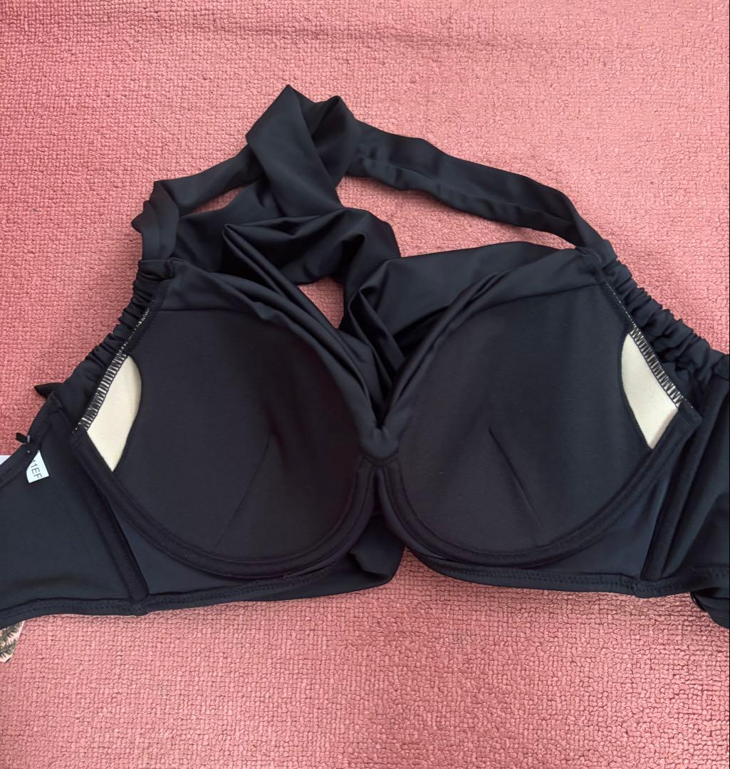 三愛水着　ブラック ビキニ水着 M-Lサイズ