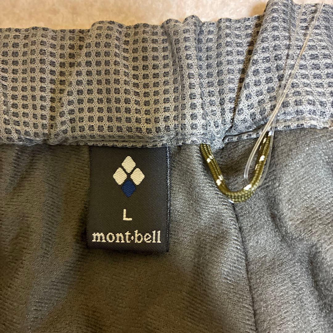 未使用　モンベル　サイクルライニングパンツ Men's L ブラックオリーブ