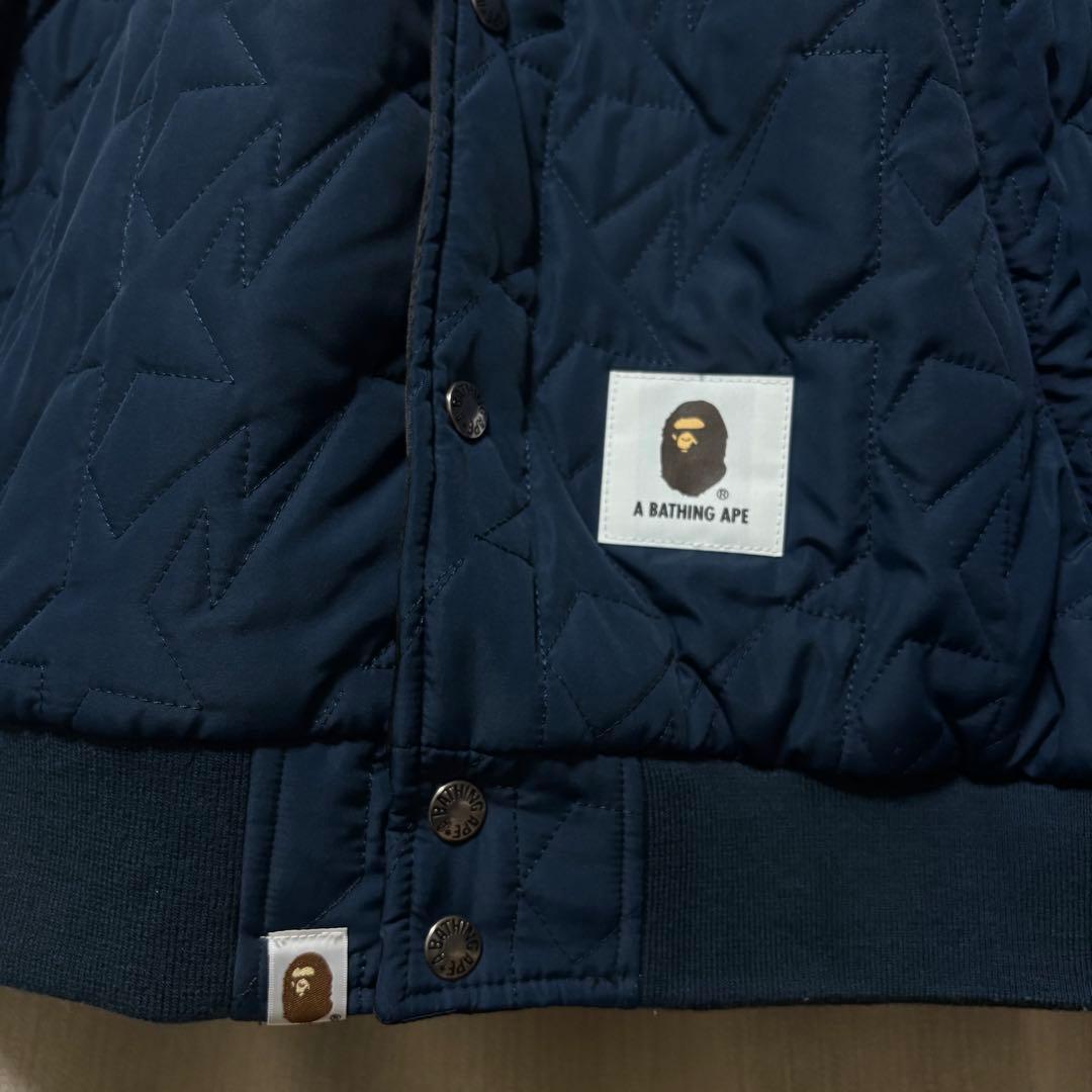 A BATHING APE ブラックスタジャン リバーシブル ジャケット