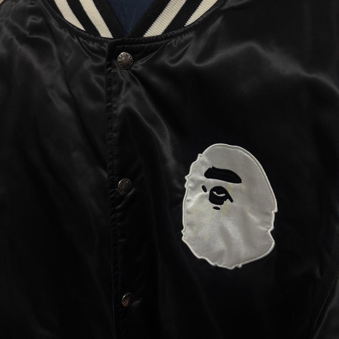 A BATHING APE ブラックスタジャン リバーシブル ジャケット