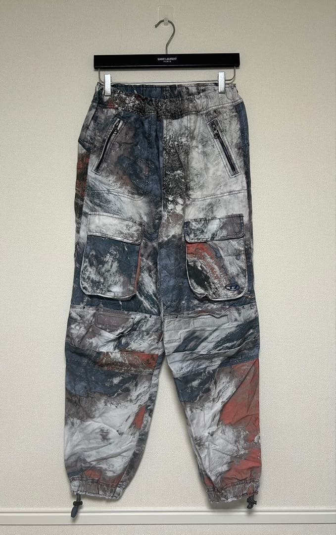 DIESEL /P-MIRT プリントカーゴジョガーパンツ/size38