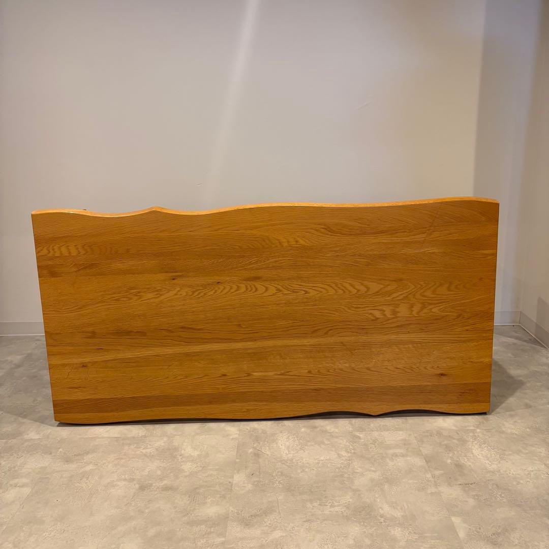 起立木工　ローテーブル　センターテーブル　机　ナラ天然木