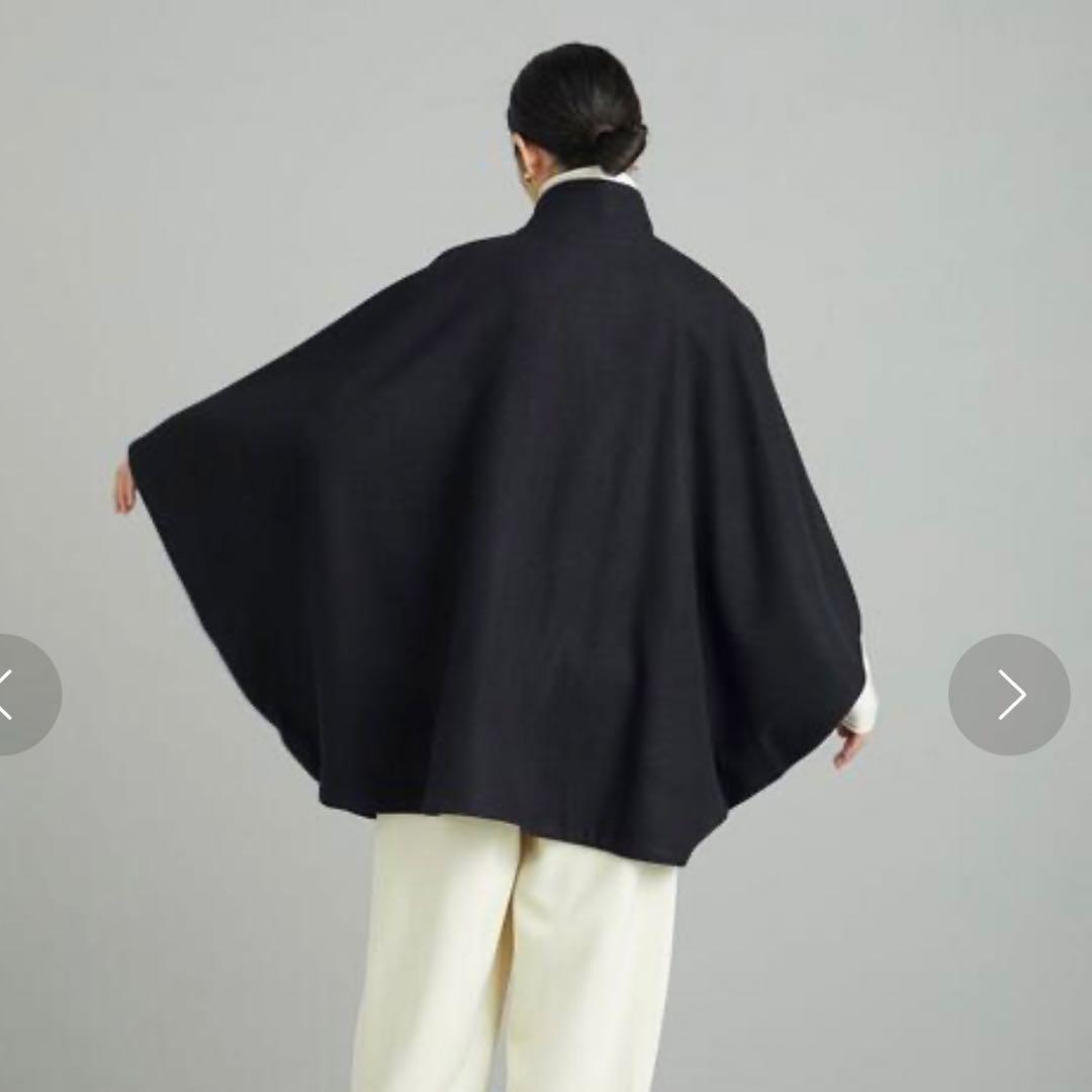 美品✨MARWUNITED ARROWS ポンチョコート ポンチョ ブラック