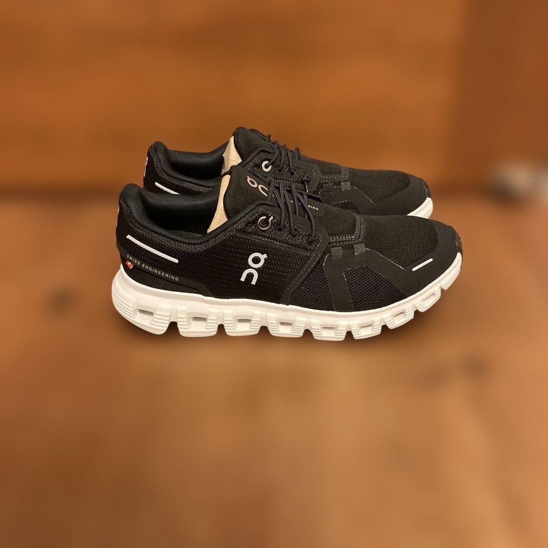 【新品未使用品】On cloud6 オン クラウド6 ブラック 24.0cm