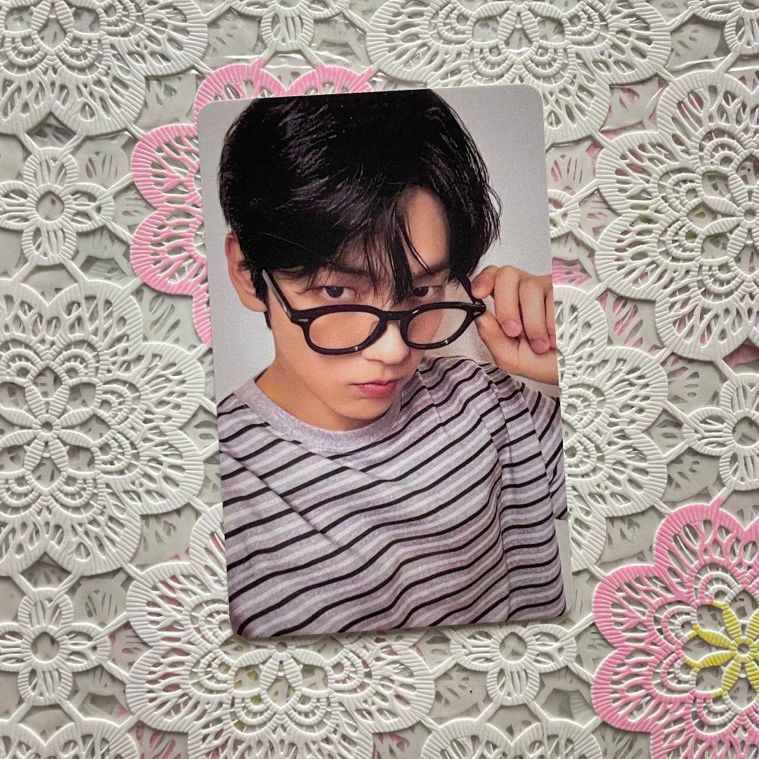 TXT メンバーセルカ 未公開 LINE MUSIC トレカ スビン