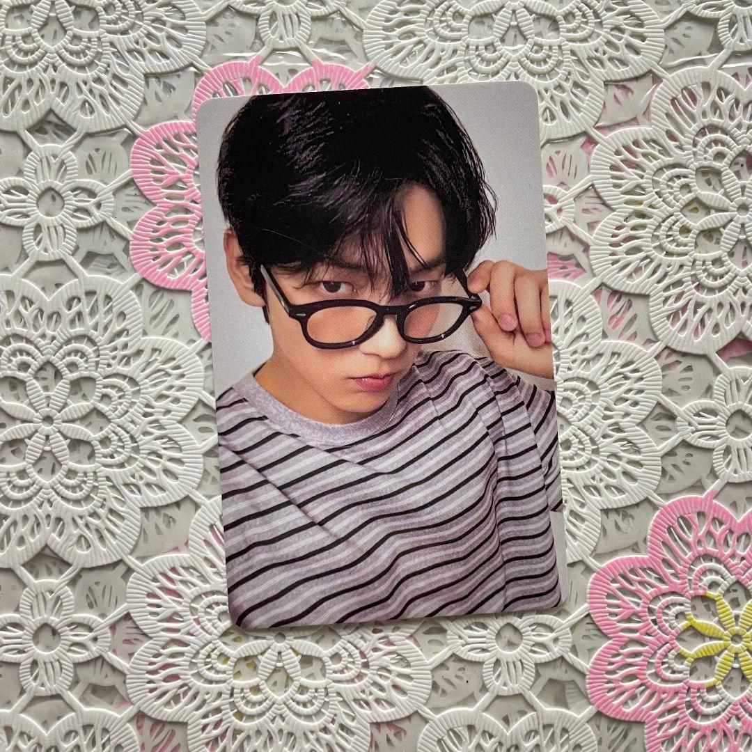 TXT メンバーセルカ 未公開 LINE MUSIC トレカ スビン