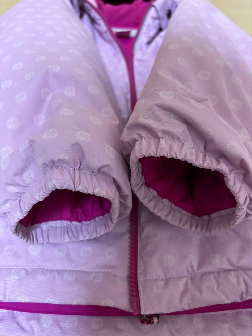 【jm】コロンビア 子ども用スノーウェア上下セット　110.120cm