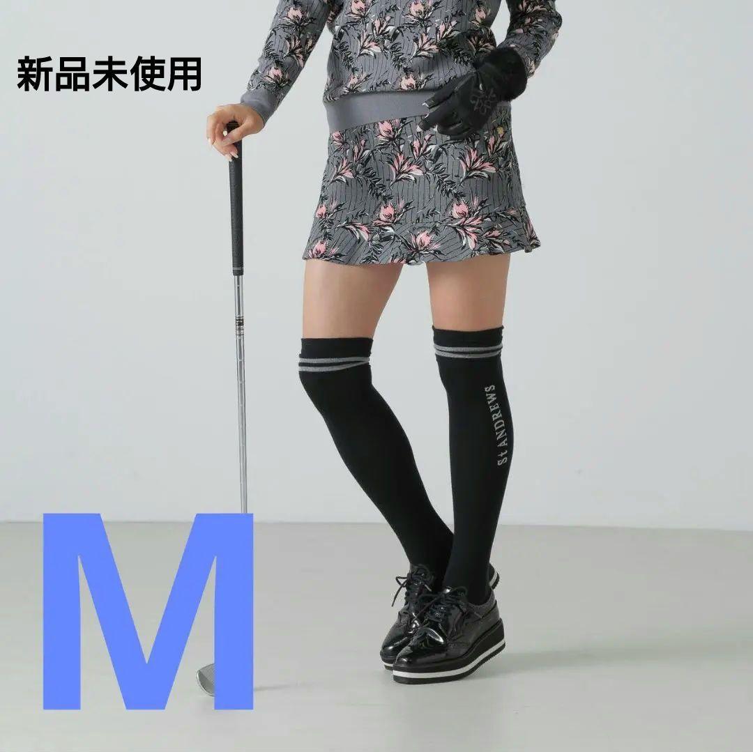 セントアンドリュース ボタニカルジャガードスカート ゴルフ スカート グレー花柄