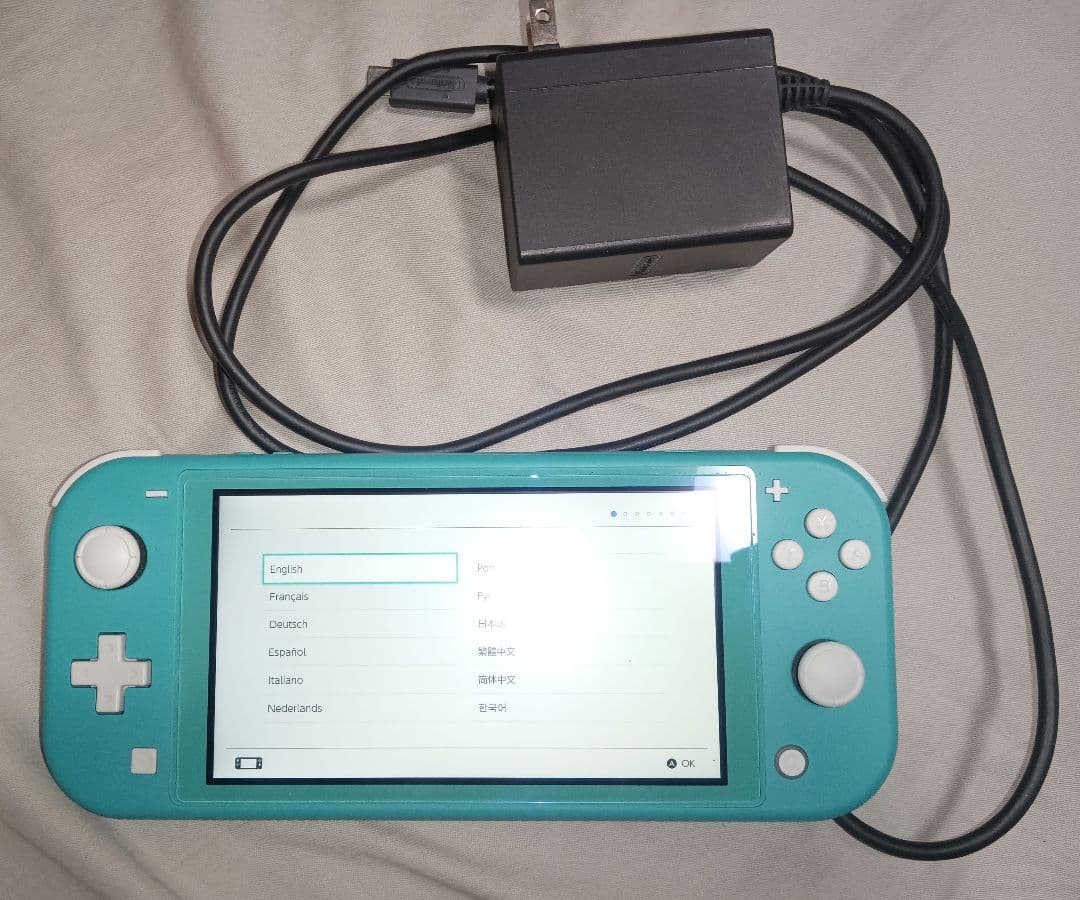 Nintendo Switch Lite ターコイズ 本体+ACアダプター