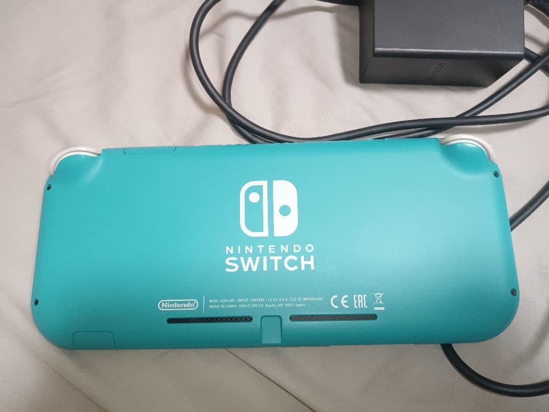 Nintendo Switch Lite ターコイズ 本体+ACアダプター