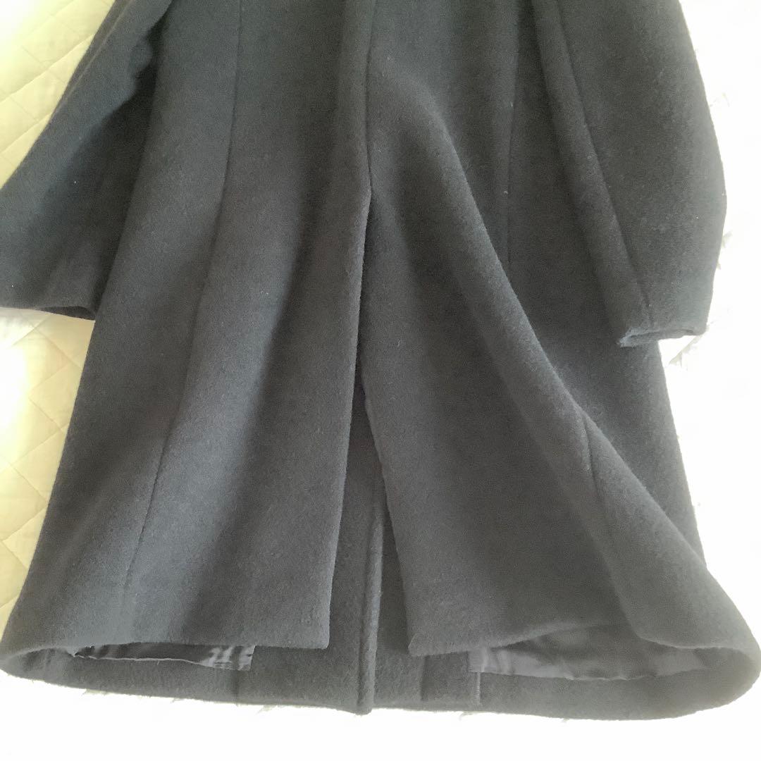 マーガレットハウエル　ウールカシミアメルトンステンカラーコート